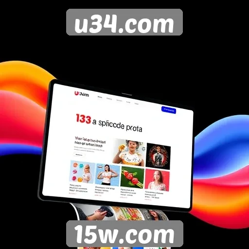 usuários elogiam interface intuitiva do u34.com